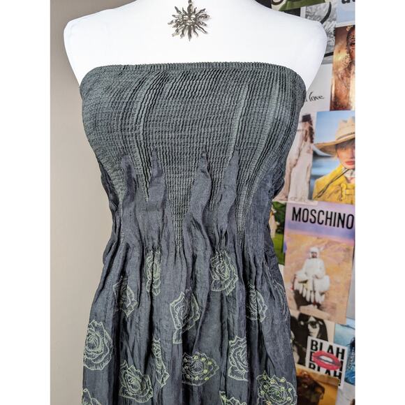 Lapis Y2K Boho Dress - Picture 3 of 7